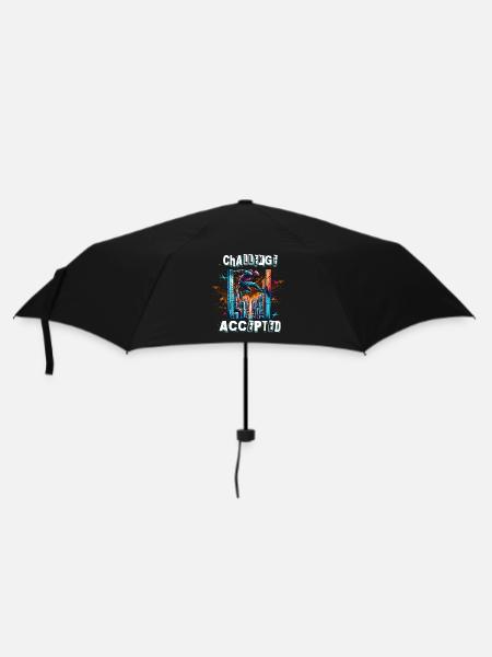 Parkour - Regenschirm (klein) - Schwarz