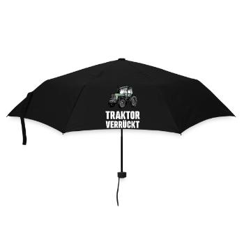 Farmer Agriculture Tractor Farmer Farm - Umbrella (small) - black - Front