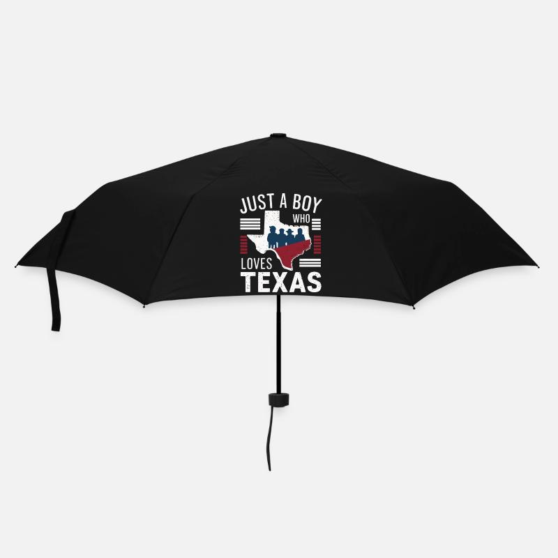 Texas State Texaner Texas - Regenschirm (klein) - Schwarz
