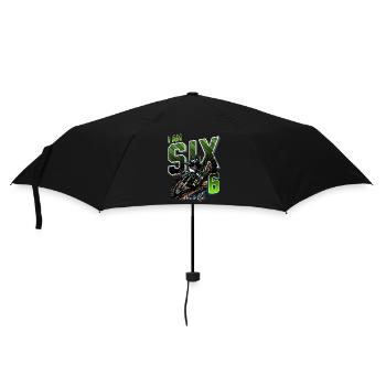6e anniversaire de motocross - Parapluie standard - noir - Devant