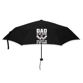 Bras de fer Bras de fer Muscles du lutteur - Parapluie standard - noir - Devant