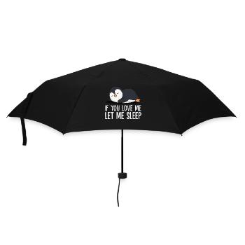 Penguin Penguins Animal - Umbrella (small) - black - Front