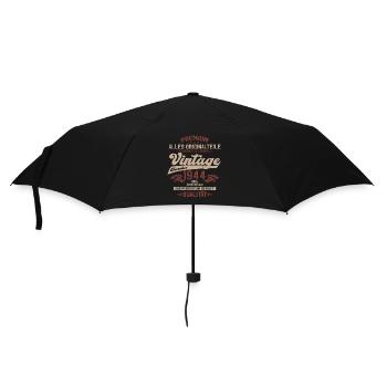 80ème Anniversaire Millésime Novembre 1944 Cru 1944 - Parapluie standard - noir - Devant