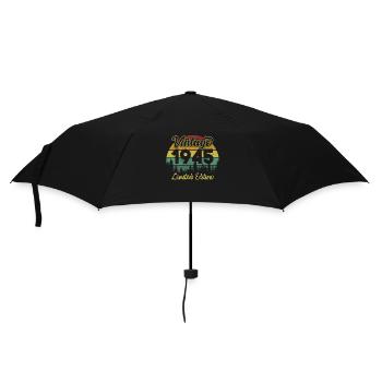 Vintage 1945 limited edition - Umbrella (small) - black - Front