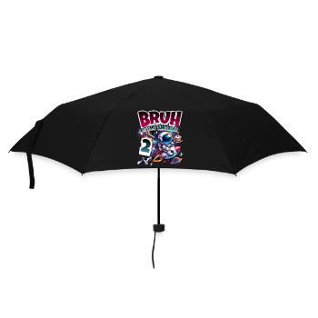 Astronaut 2nd Birthday Space - Umbrella (small) - black - Front