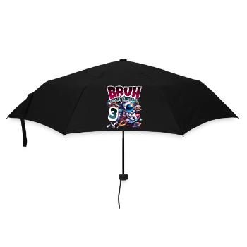 Astronaute 3e anniversaire Espace - Parapluie standard - noir - Devant