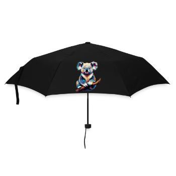Koala - Regenschirm (klein) - Schwarz - Vorne