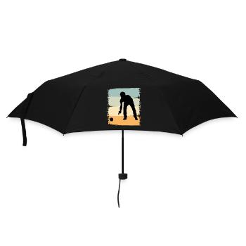 Boule Boccia Boule player - Umbrella (small) - black - Front
