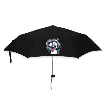 Penguin Crazy - Umbrella (small) - black - Front