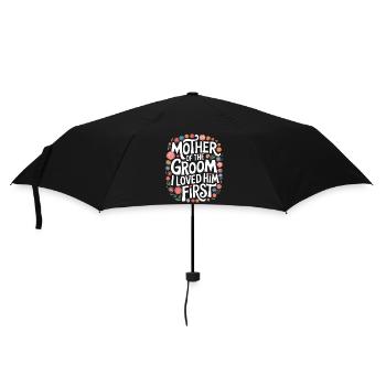 Marié Mariage Mariage - Parapluie standard - noir - Devant