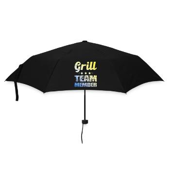 Grill Team - Regenschirm (klein) - Schwarz - Vorne