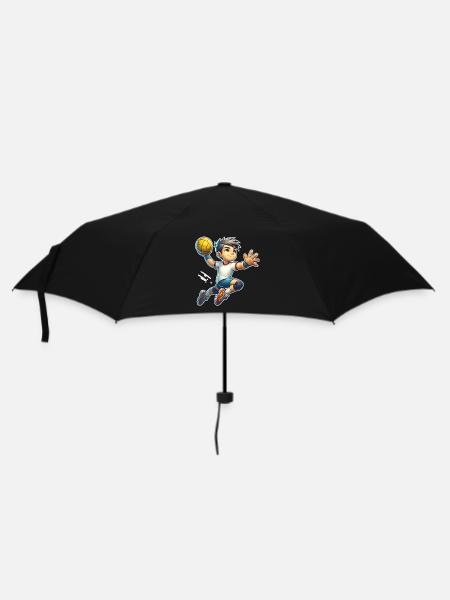 Handball Joueurs de handball - Parapluie standard - noir