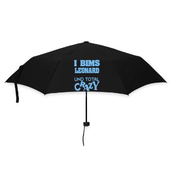 Dire Léonard - Parapluie standard - noir - Devant