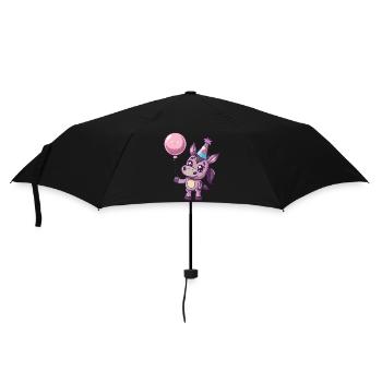 Esel Geburtstag Baby - Regenschirm (klein) - Schwarz - Vorne