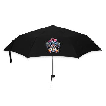 Penguin - Umbrella (small) - black - Front