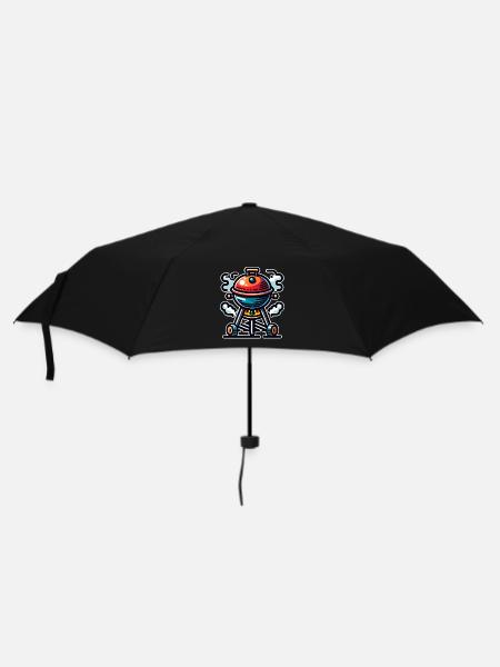 Grill - Regenschirm (klein) - Schwarz