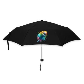 Badminton - Regenschirm (klein) - Schwarz - Vorne