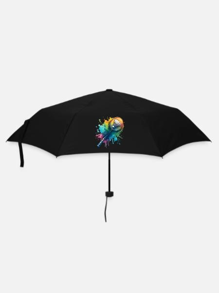 Badminton - Regenschirm (klein) - Schwarz