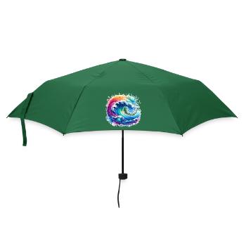 Wave - Umbrella (small) - bottlegreen - Front