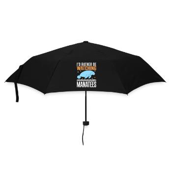 Seekuh - Regenschirm (klein) - Schwarz - Vorne
