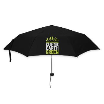 Jour de la Terre - Parapluie standard - noir - Devant