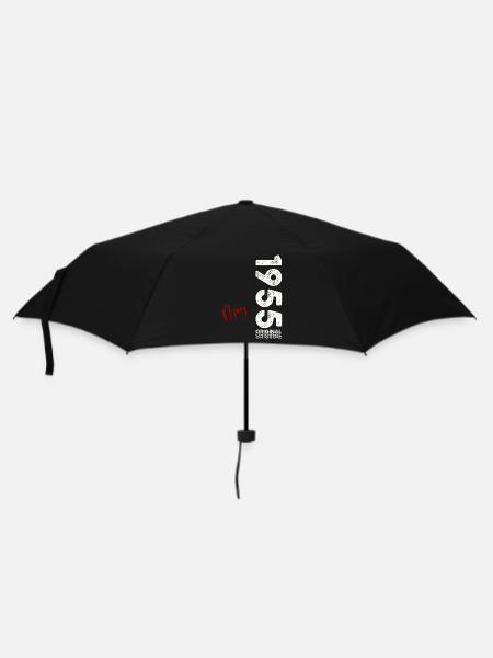 70ème Anniversaire Original Mai Millésime 1955 - Parapluie standard - noir