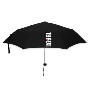65e anniversaire Légende August Né en 1960 - Parapluie standard - noir - Devant