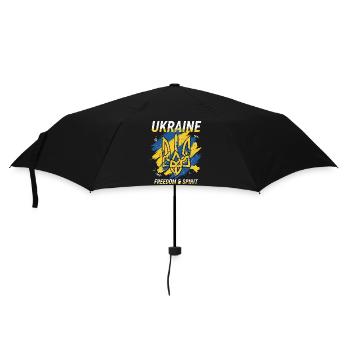 Ukraine Liberté Cimier Art - Parapluie standard - noir - Devant