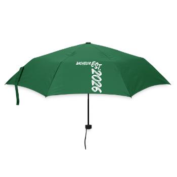 Bachelor Est. 2026 - Umbrella (small) - bottlegreen - Front