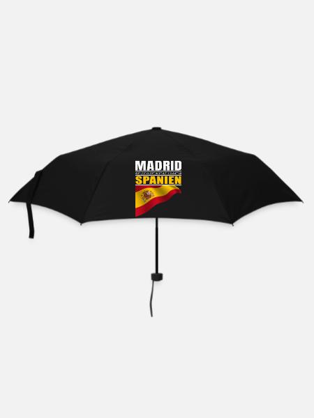 Madrid - Regenschirm (klein) - Schwarz