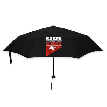 Bâle - Parapluie standard - noir - Devant