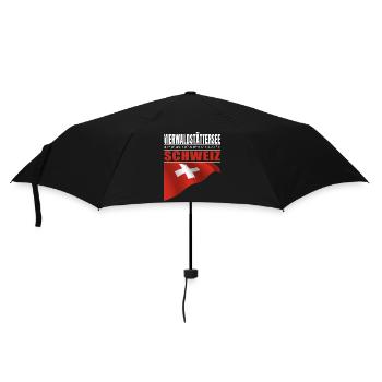 Lake lucerne - Umbrella (small) - black - Front