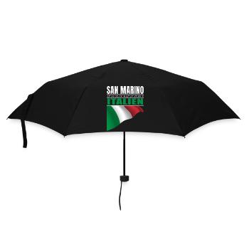 San Marino - Regenschirm (klein) - Schwarz - Vorne