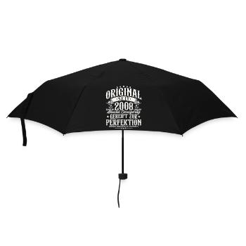 2008 Vintage 18th Birthday Vintage Gift - Umbrella (small) - black - Front