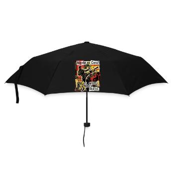 Artes Marciales Yin Y Yang - Regenschirm (klein) - Schwarz - Vorne