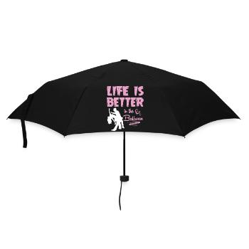 Walzer Paartanz - Regenschirm (klein) - Schwarz - Vorne