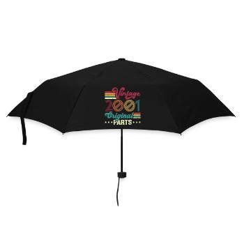Vintage 2001 Original, Cadeau D'anniversaire - Parapluie standard - noir - Devant