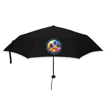 Visite des palmiers de Barcelone - Parapluie standard - noir - Devant