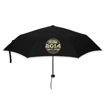 2014 Birthday celebrations, a legendary vintage - Umbrella (small) - black - Front