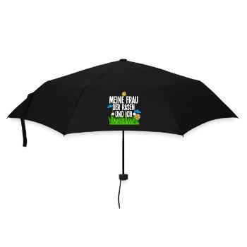 Garten Gärtner - Regenschirm (klein) - Schwarz - Vorne
