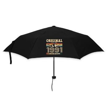 32e anniversaire Original Novembre Né en 1991 - Parapluie standard - noir - Devant