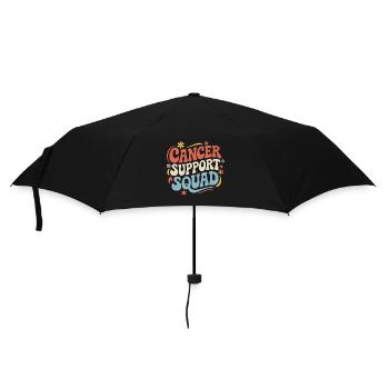 Sensibilisation au cancer Cancer Cancer du sein - Parapluie standard - noir - Devant