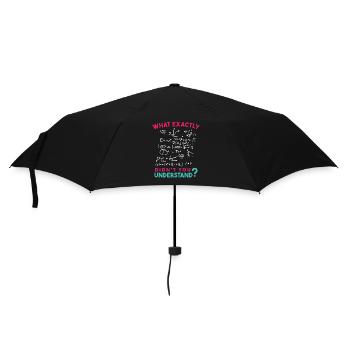 Physique Math Formule Blague - Parapluie standard - noir - Devant