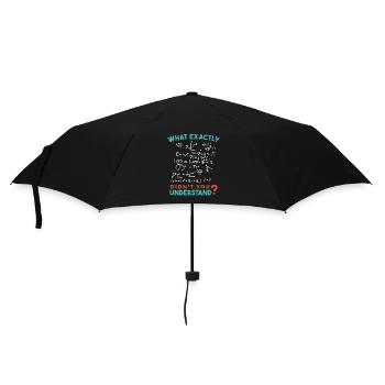 Physique Math Formule Blague - Parapluie standard - noir - Devant