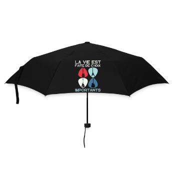 Guitariste humour guitare cadeau homme femme - Parapluie standard - noir - Devant
