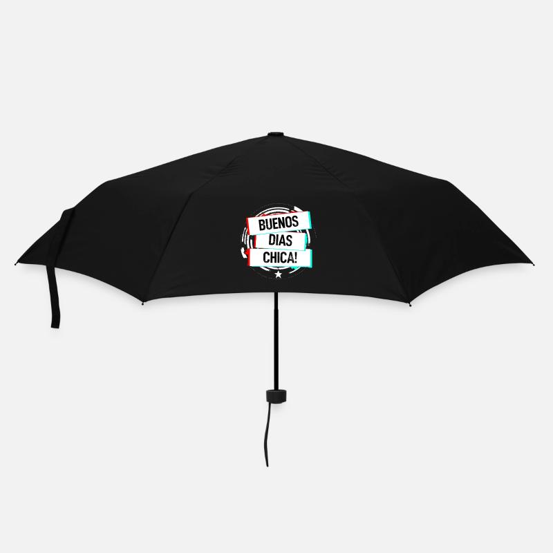 Buenos Dias Chica! - Parapluie standard - noir