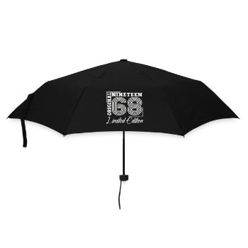 Né en 1968 55ème anniversaire Cadeau homme / femme - Parapluie standard - noir - Devant
