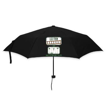garten kleingarten leiter vom rechenzentrum ernte - Regenschirm (klein) - Schwarz - Vorne