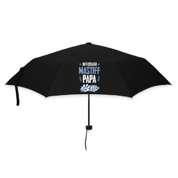 mastiff hunde papa - Regenschirm (klein) - Schwarz - Vorne