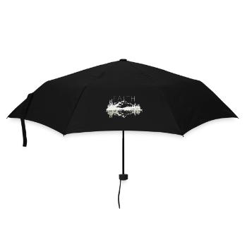 Faith can move Mountains, christliches Geschenk. - Regenschirm (klein) - Schwarz - Vorne